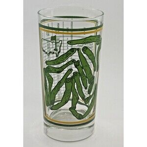 Vintage Highball Masters Tournament Commemorative Glasses Used